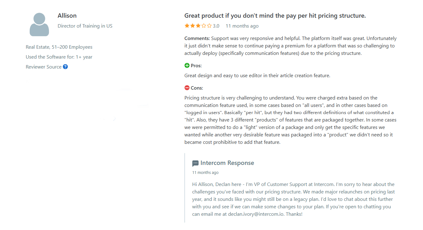 Intercom review