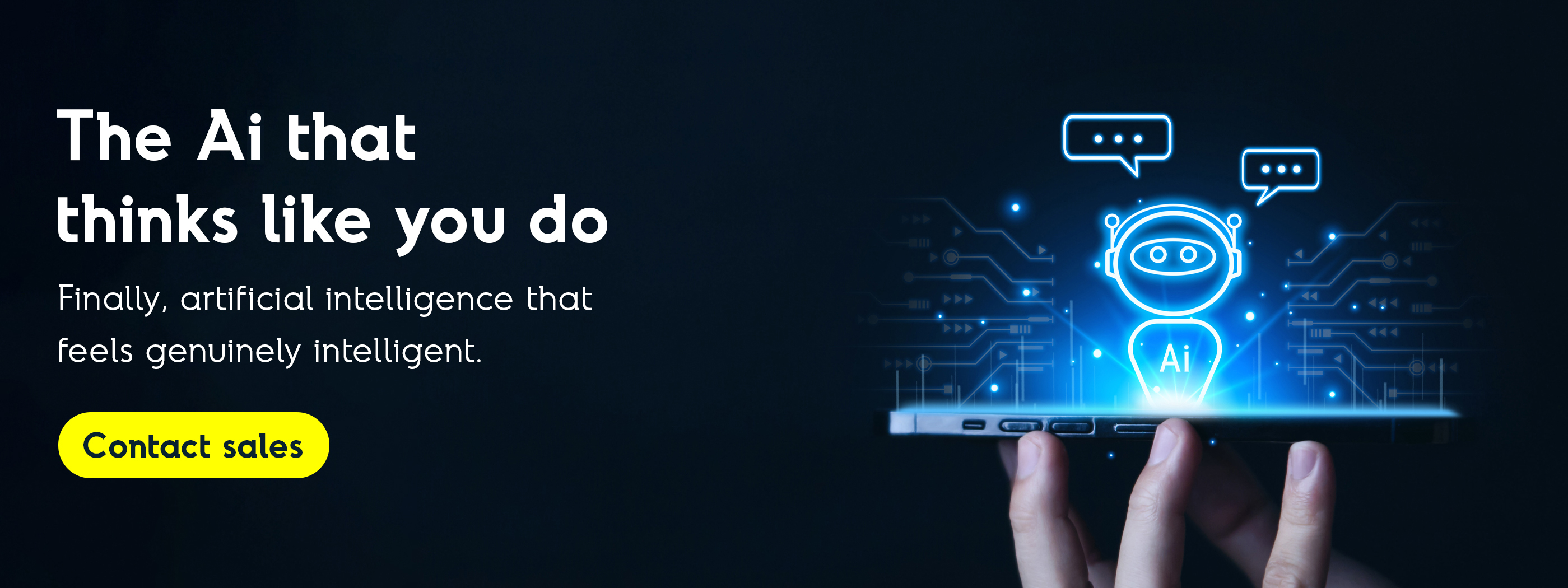 advanced ai chatbot cta